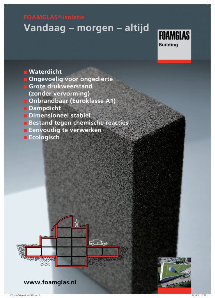 Foamglas website advertisement POST
