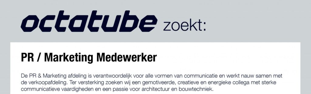 Octatube website advertisement POST